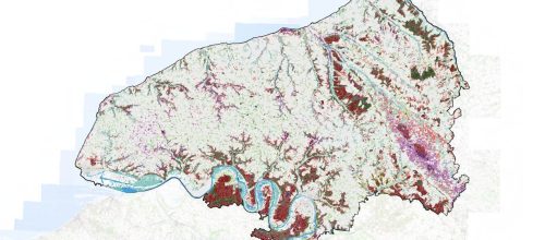 Carte des habitats CarHab du département de la Seine-Maritime