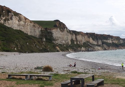 Plage et falaises Saint Jouin Bruneval - N. Valy